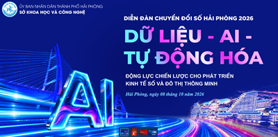 Sắp diễn ra Diễn đàn Chuyển đổi số thành phố Hải Phòng 2026
