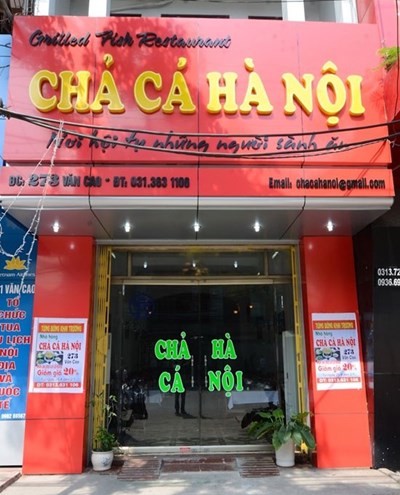 Nhà hàng Chả Cá Hà Nội 