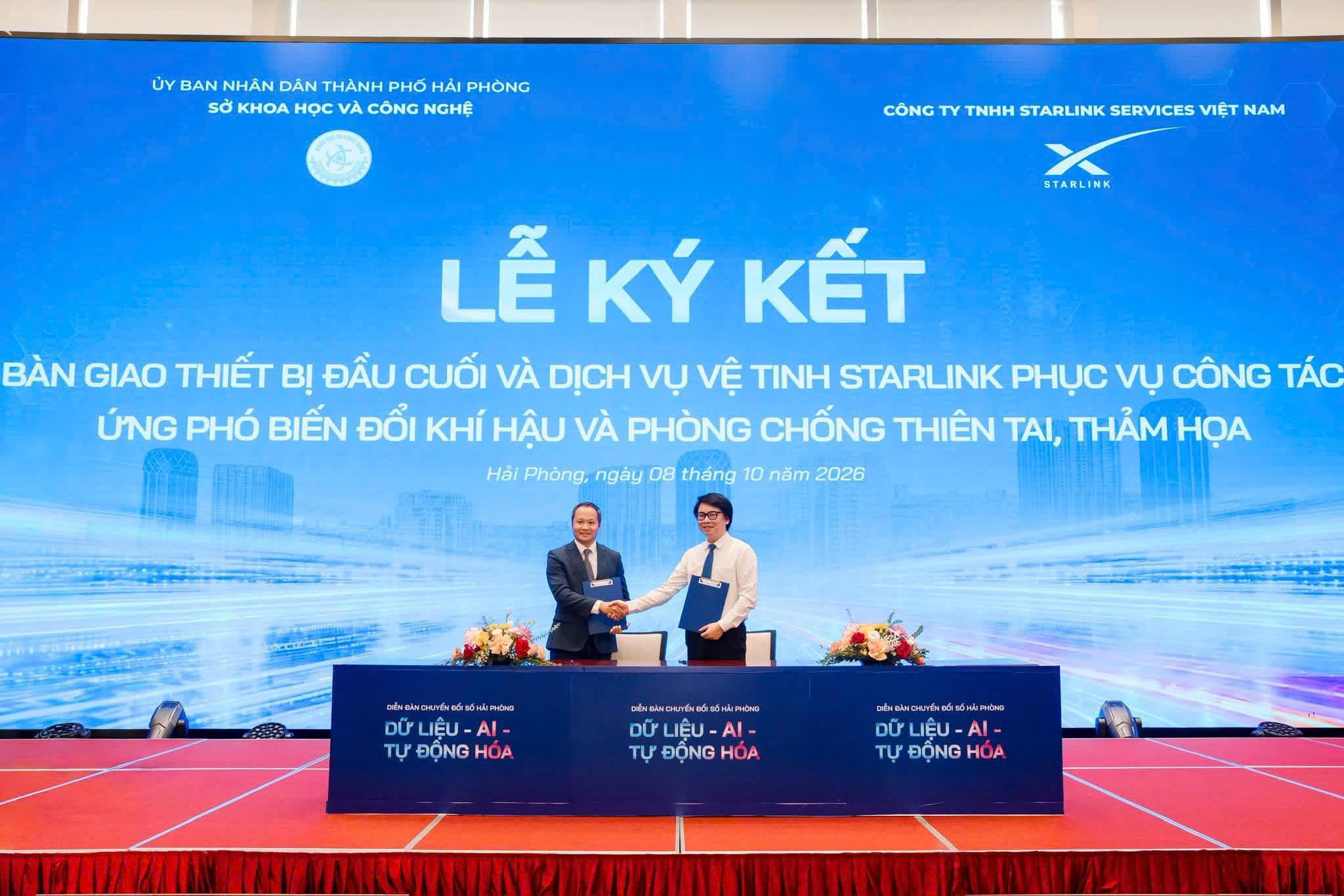 Hải Phòng triển khai Internet vệ tinh Starlink tại hai đặc khu Cát Hải và Bạch Long Vĩ, thu hút sự quan tâm của tỷ phú Elon Musk