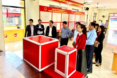 Sẵn sàng cho ngày hội bầu cử