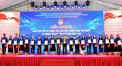 Thành đoàn Hải Phòng biểu dương 116 đảng viên trẻ tiêu biểu