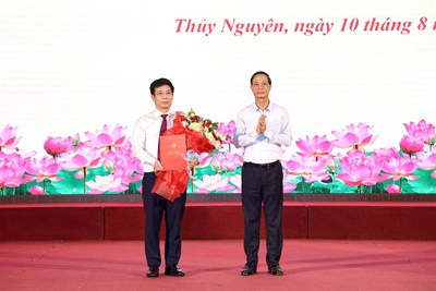 Điều động và chỉ định đồng chí Bùi Hùng Thiện, Chánh Văn phòng Thành ủy giữ chức vụ Bí thư Đảng ủy phường Thủy Nguyên, nhiệm kỳ 2025 - 2030