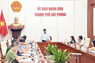 Phó Chủ tịch UBND thành phố Lê Trung Kiên chủ trì làm việc về công tác chuẩn bị tổ chức sự kiện “Games ON: Hải Phòng 2026”