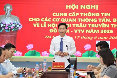 Vòng đấu loại Lễ hội Chọi trâu truyền thống Đồ Sơn - VTV năm 2026 được tổ chức từ ngày 14/7/2026 - 22/7/2026