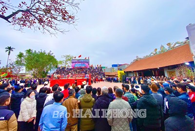 Lễ hội vật Vĩnh Khê (quận An Dương) – Di sản văn hóa phi vật thể quốc gia