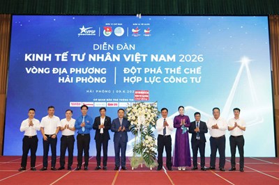 Vòng đối thoại địa phương Diễn đàn Kinh tế tư nhân Việt Nam 2026 - Phiên đối thoại thành phố Hải Phòng