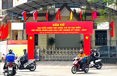 4.414 người ứng cử đại biểu HĐND cấp xã ở Hải Phòng