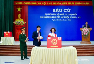 Công bố danh sách 2.373 người trúng cử đại biểu HĐND cấp xã ở Hải Phòng