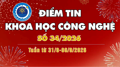 Điểm tin Khoa học công nghệ số 34/2026: Tuần từ 31/8 – 06/9/2026