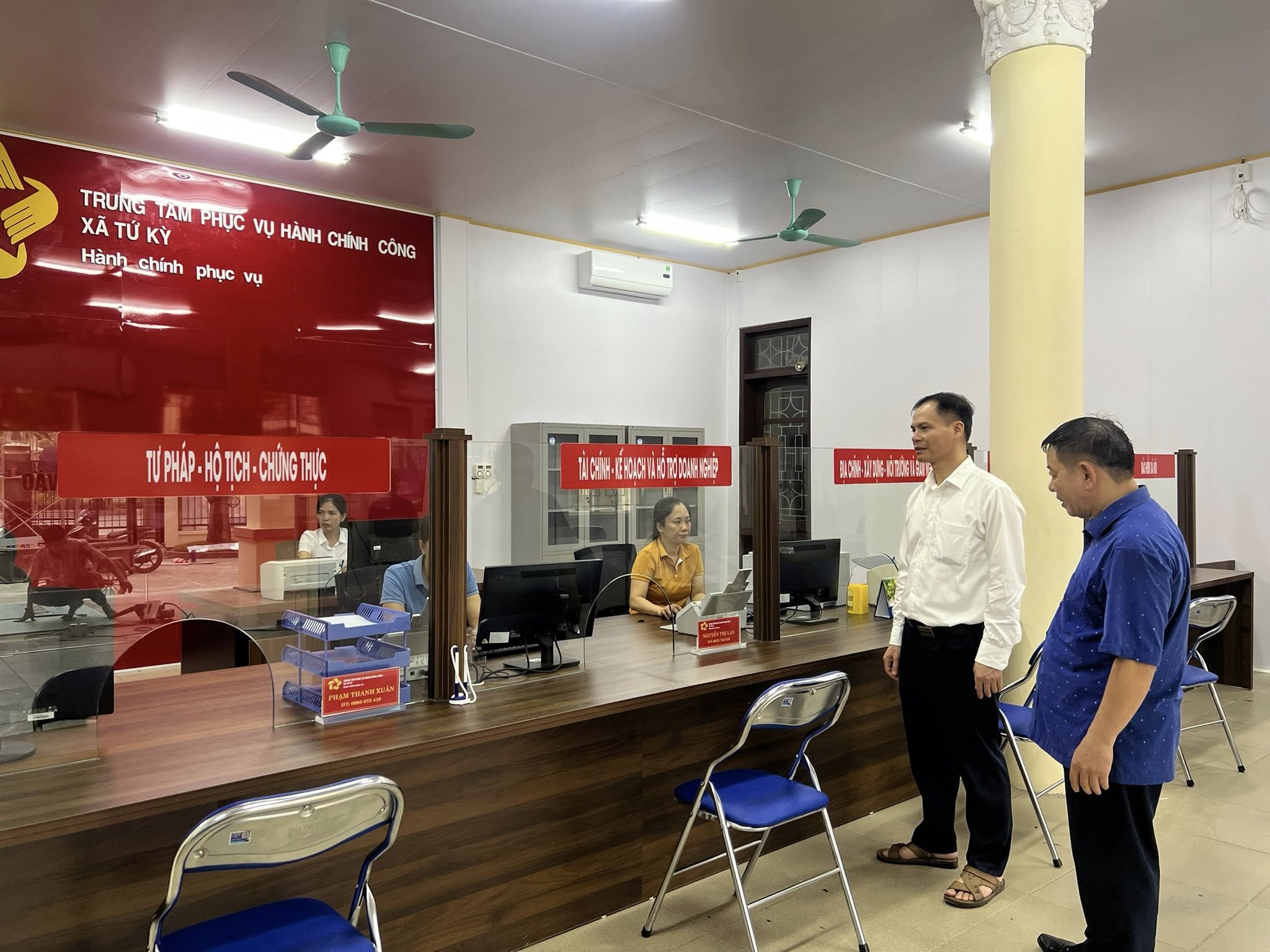 Xã Tứ Kỳ: Đẩy mạnh cải cách hành chính, nâng cao chất lượng phục vụ Nhân dân